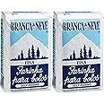 Exclusive Portuguese Fine Snow White Self-Raising Flour/Farinha Branca de Neve Fina - 1kg - Pack of 2