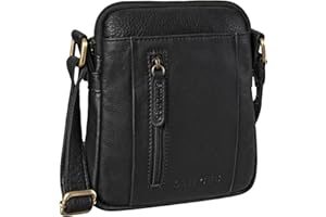 STILORD 'Emerson' Borsello a Mano Uomo Pelle Borsa a Tracolla Vintage Borsetta Piccola Elegante Borsa Messenger Borsa Ufficio Cuoio Genuino