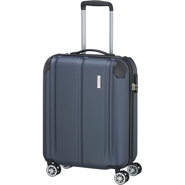 Travelite ELVAA Trolley L, Hartschale, Schwarz 4 Rollen – schüler