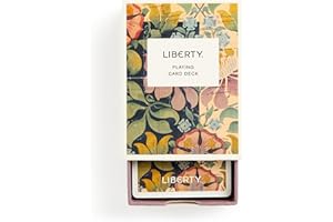 Galison Liberty - Beautiful Floral Print Art Illustrated Playing Card Set