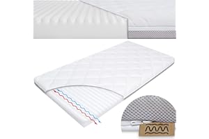 ‎MANUFAKTURA MATERACY Manufaktura Materacy Baby Matratze 90x60 Beistellbett Babymatratze 60x90 für Kinderwagen Matratzen für Stubenwagen Wiegen Nestchen für Wiege