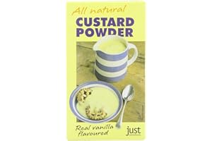 Just Wholefoods All Natural Custard Powder 100g (Pack of 3)