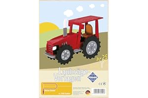 PEBARO 355S - Plantillas para Trabajar con Sierra de marquetería - Motivo: Tractor