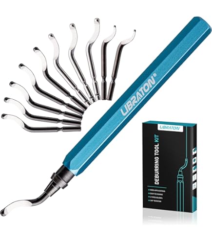 Pulitore Per Tubi Di Rame 4 In 1 - Spazzola Per Sbavatura Con Prolunga, Per Tubi In Rame, PVC E Acciaio, Set 2 Pezzi