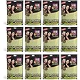 Sterling Naturals Megha Mehandi Hair Colour for Men & Women, Henna Based Mehndi, Organic Hair Dye Without Chemicals and Ammonia, Pack of 12, Natural Black, 45g