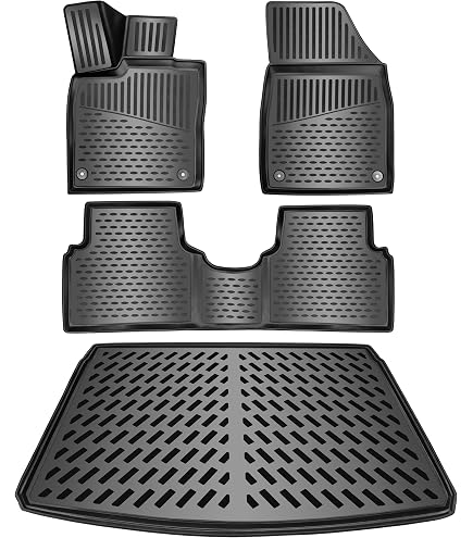 Tappetini Gomma Auto WALSER XTR Per Ford C-Max 2 (DXA, CEU, CB7) Dal 04/2010, Facelift 2013, Su Misura