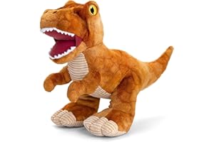 Deluxe Paws Jouets écologiques en Peluche 100% recyclées (Tyrannosaurus Rex)