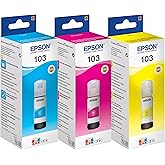 EPSON-103 Mavi M&uuml;rekkep Kartuş 70ml