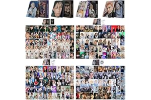 CRUNIER K-Pop Lot de 220 cartes à collectionner, cartes photo pour enfants - Objets de collection pour fans de musique de qualité supérieure - Merchandise coréenne - Capturez des moments…