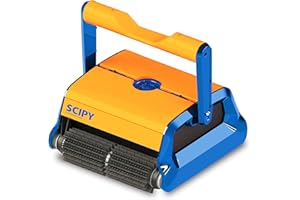 WINNY - Productos QP | Limpiafondos SCIPY, Limpiador de Piscinas, Limpiafondos Automático Piscina, Robot Limpiafondos Piscina, Programa Inteligente Autoadaptativo | Naranja