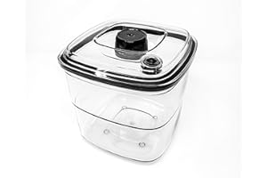 V VESTA PRECISION Vesta Precision - Contenitori sottovuoto per sigillare e conservare liquidi, adatti al frigorifero e al congelatore (2,4 L)