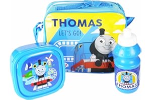 CHARACTEROUTLET Thomas Children's Kids Character Lunch Bag Set