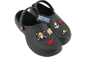 Get Trend Zoccoli Bambino e Adolescenti, Invernale Fodera in Pile Pantofole Invernali, Cinturino Slip-on, Regalo Ragazzo