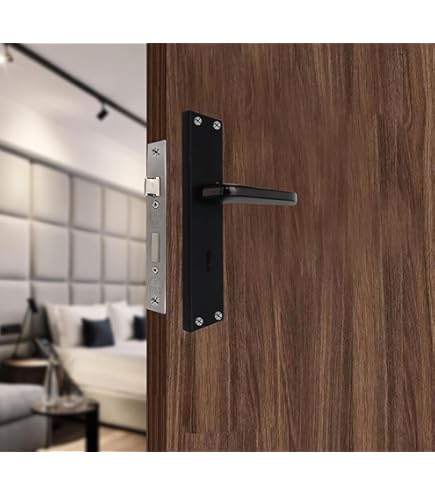 Harrison BREEZA-66615 Iron Projecto Door Handle Set (Silver, 2