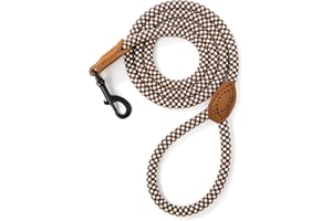 Mile High Life Guinzaglio in corda per cani da arrampicata in montagna con chiusura robusta in metallo resistente |