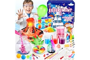 Gontence 120+ Experimentos Niños - Juguetes Kits de Ciencias - Juguetes Niños 6 7 8 9 10 Años - Regalo Niño Niña