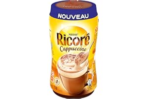 Nestlé Ricoré Cappuccino - Substitut de Café - Boîte de 243 g