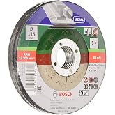 Bosch 2 609 256 332 Set of 5 Cutting Discs Angled for Metal
