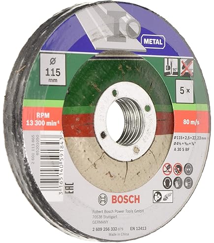 Disque à Tronçonner Inox Diamètre 115 Mm épaisseur 1 Mm