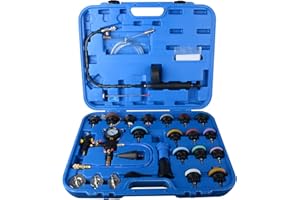 DAYUAN 28pcs Universal Radiator Pressure Tester and Vacuum Type Cooling System Kit