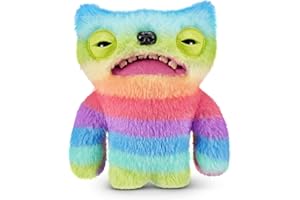 Fuggler Surtido Fart Face de 23 cm Serie 1 de ZURU, Juguete de Peluche Funny Ugly Monster (Wide Eyed Weirdo – Multi)