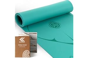 ‎KIANA SPORTS KIANA SPORTS® Yoga Matte aus Deutscher Entwicklung – Rutschfeste & gelenkschonende Yogamatte – 2 Komfort-Dicken (1,0 & 1,5 cm) – Weiche Sportmatte & Gymnastikmatte – Für Yoga, Pilates & Krafttraining