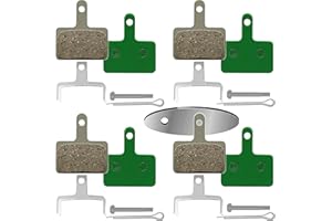 DYISLAND MT2S Lot de 4 Paires de Plaquettes de Frein à Disque pour vélo TRP Tektro Shimano Deore Br-M575 M525 M515 T615 T675 M505 M395 M375 M315 M355 C501 M495 M486 M485 M475 M465