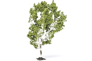 Hornby R7215 Birch Tree for Model Railway OO Gauge, Model Train Accessories for Adding Scenery, Dioramas, Woodland, Buildings and More, Model Making Kits - 1:76 Scale Model Accessory