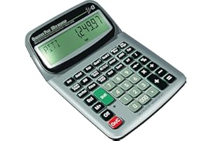 Calculated Industries Qualifier Plus IIIFX-Desktop - calculators (Desktop, Battery, Financial calculator, Silver, Buttons, CR-2032)