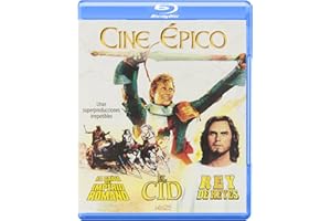 Cine Epico (Blu-ray) Pack 3 peliculas: El Cid / La Caida del Imperio Romano / Rey de Reyes