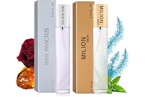 NAINA Herrenparfums Set Invict & Milion Men 33ml – Parfums für Männer – Parfümfläschchen Spray, Eau de Parfum – Inspiriertes Herren Parfüm - Einzigartige Düfte - Herrendüfte Satz mit zwei 33ml
