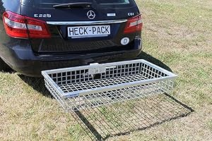 HECK-PACK Original rear pack optimal wild carrier rear carrier with latest ECE road approval. (1200 x 600 x 175 mm).