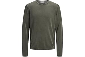 JACK & JONES Jjeleo Knit Crew Neck Noos Maglia Girocollo Uomo (Pacco da 1)