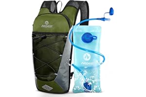 Nepest Hydration Backpack with 2L Water Bladder for Cycling, Water Backpack for Hiking Running, Lightweight Hydration Pack