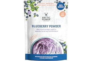 Arctic Power Berries 100% Wild Blueberry Powder 70g, Nutrient Rich Wild-grown Blueberries from Nordic forests, Natural, Nutrient Boost for Breakfast Bowls, Smoothies, Porridge