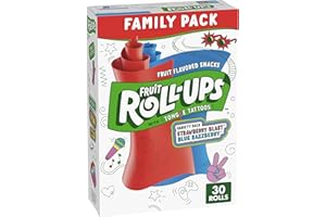 Fruit Roll-Ups Black Panther - Bocadillos con sabor a fruta, paquete variado, 0.5 onzas, 30 unidades