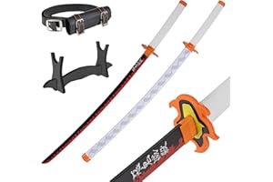 57 SPECIAL REPLICAS Bambou Anime Katana Cosplay Épée, Katana Inspiré Demon Slayer Épée 105 cm 41 Pouces Hashira Piliers Protagoniste Katana, Une Variété de Styles