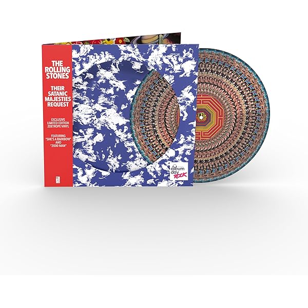 THE ROLLING STONES their satanic majesties request, gatefold, TXS