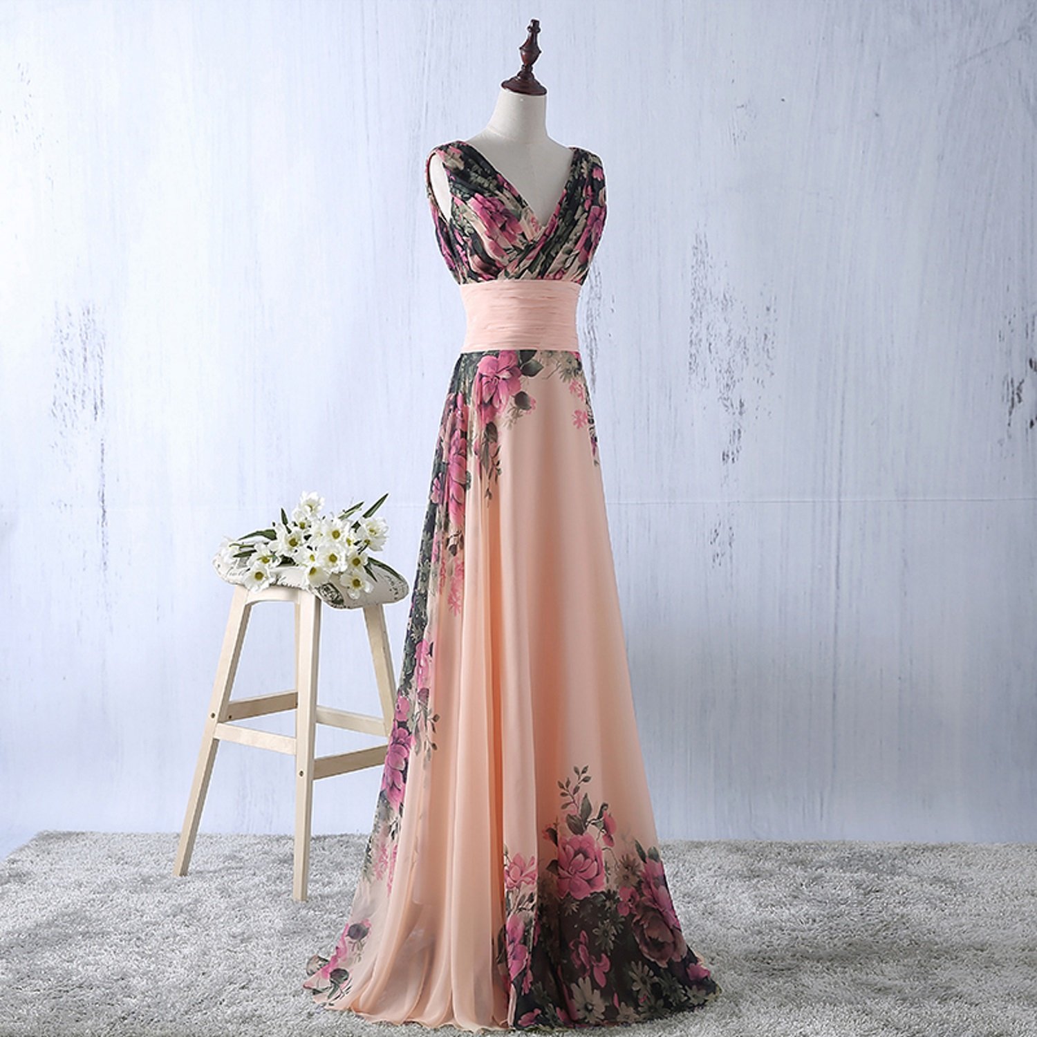 vestito lungo elegante