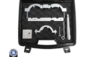 CASTEX Herramienta de ajuste del motor, cadena de distribución, árbol de levas, cambio de correa dentada, juego de bloqueo compatible con Opel Chevrolet 1.0, 1.2, 1.4 1.6 - Made in EU