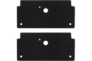 Filterwelt® 2er Set Schwammfilter 12022801 passt für Bosch Siemens Wärmepumpentrockner – Ersatzfilter für Sockel – Passgenau & waschbar – Schaumstofffilter 292x142 mm