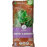 Plantura Bio Kräuter- & Aussaaterde, 20 L, torffrei & klimafreundlich, vorgedüngt