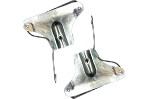 TDBS THE DUSTPAN AND BRUSH STORE Kentucky Clip de metal para fregona - Kentucky Mop Head Clip para fijación segura entre cabezales de fregona de repuesto y mango de mopa Kentucky