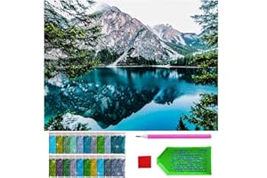 ARTULIO Diamond Painting Set – 5D Diamant Painting Bilder 30x40 cm mit Diamond Painting Zubehör für Kinder und Erwachsene - Crystal Art für Home Wand Deko