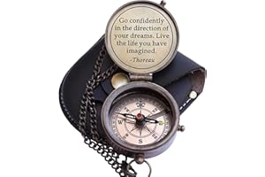 NEOVIVID Compass Graduation Gift, Cool Graduation Gifts for Him, Best Graduation Gifts for Boys, College Graduation for a Son, Camping Compass, Boat Compass