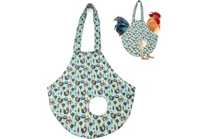 BOXOB Höns Bärväska, 63x37,5cm Vattentät Bärhandväska med Handtag Höns Bärslinga Lantbruksförnödenheter för Fjäderfä Tupp Ank
