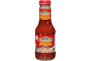 LA COSTEÑA La Costena Salsa 16.7oz Bottle (Pack of 3) (Taquera - Hot)