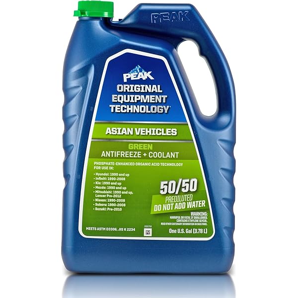 PEAK ORIGINAL EQUIPMENT TECHNOLOGY Antifreeze Coolant 50/50, 50 OFF