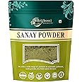 BIRJU MAHAVIR Senna Leaf/Alexandrina, Cassia Angustifolia, Sonamukhi Patta/Sanay Patti Powder, Natural, 200 g