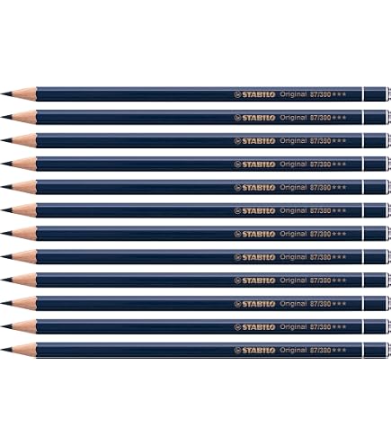 Confezione 12 matite in grafite fluo Swano 4907 HB: Matite e portamine di Stabilo | Libreria Universitaria